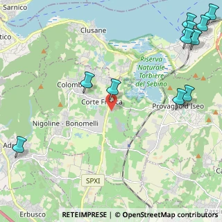 Mappa Via Mario Gatti, 25040 Corte Franca BS, Italia (3.26364)