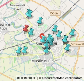 Mappa Via Verona, 30027 San Donà di Piave VE, Italia (1.642)