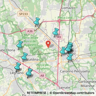 Mappa Gerenzano, 21040 Gerenzano VA, Italia (4.64667)