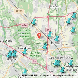 Mappa Gerenzano, 21040 Gerenzano VA, Italia (6.915)
