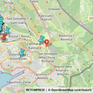 Mappa SP11, 34149 Trieste TS, Italia (4.3605)