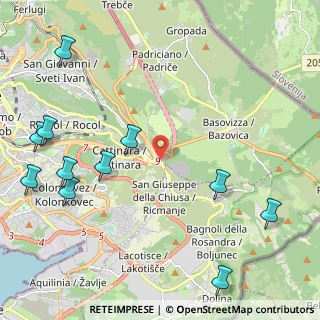 Mappa SP11, 34149 Trieste TS, Italia (2.84636)