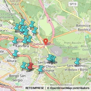 Mappa SP11, 34149 Trieste TS, Italia (1.2535)