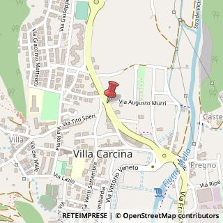 Mappa Via marconi guglielmo 25/a, 25069 Villa Carcina, Brescia (Lombardia)