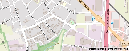 Mappa Gerenzano