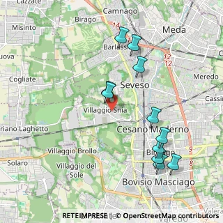 Mappa Via Puglie, 20811 Cesano Maderno MB, Italia (2.05091)