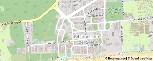 Mappa San Michele al Tagliamento