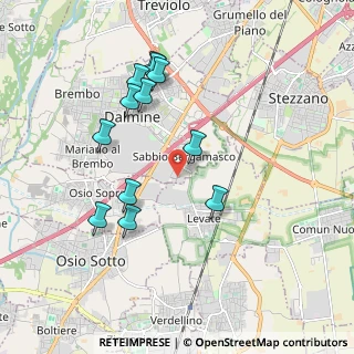 Mappa Via Lodi, 24044 Dalmine BG, Italia (1.85333)