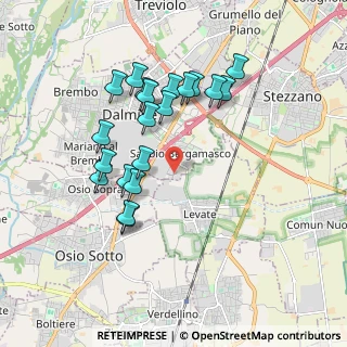 Mappa Via Lodi, 24044 Dalmine BG, Italia (1.748)