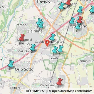 Mappa Via Lodi, 24044 Dalmine BG, Italia (2.839)