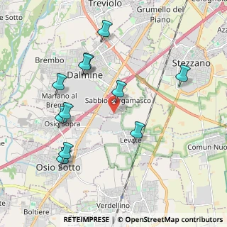 Mappa Via Lodi, 24044 Dalmine BG, Italia (2.08)
