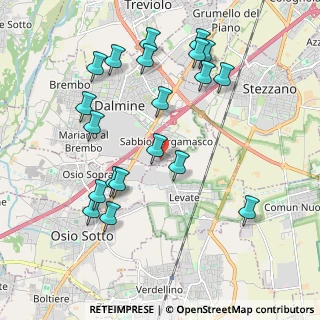Mappa Via Lodi, 24044 Dalmine BG, Italia (2.1325)