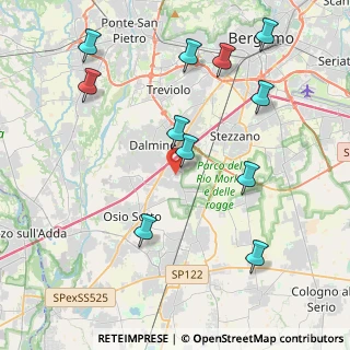 Mappa Via Lodi, 24044 Dalmine BG, Italia (4.57545)