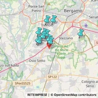 Mappa Via Lodi, 24044 Dalmine BG, Italia (2.56636)