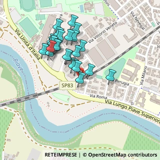Mappa Via Roma, 30027 San Donà di Piave VE, Italia (0.22667)