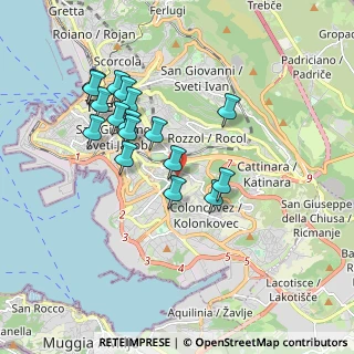 Mappa Via Alessandro de Almerigotti, 34149 Trieste TS, Italia (1.67412)