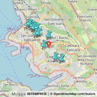 Mappa Via Alessandro de Almerigotti, 34149 Trieste TS, Italia (1.70583)