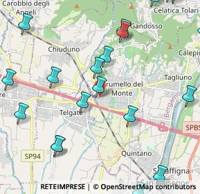 Mappa Viale Vittorio Veneto, 24064 Grumello del Monte BG, Italia (2.8465)
