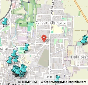 Mappa Via Antonio Stoppani, 21047 Saronno VA, Italia (0.9035)