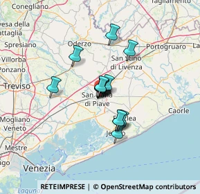 Mappa 30027 San Donà di Piave VE, Italia (8.16143)