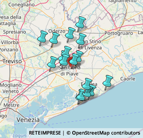 Mappa 30027 San Donà di Piave VE, Italia (10.76882)