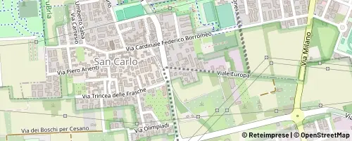 Mappa Seregno