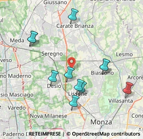 Mappa Via De Amicis Edmondo, 20851 Santa Margherita MB, Italia (3.9)