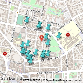 Mappa Via Ippolito Nievo, 30027 San Donà di Piave VE, Italia (0.22917)