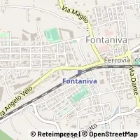 Hartă Fontaniva