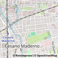 Map Cesano Maderno