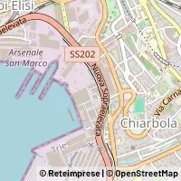 Mapa Trieste
