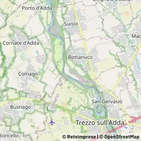 Mappa Bottanuco