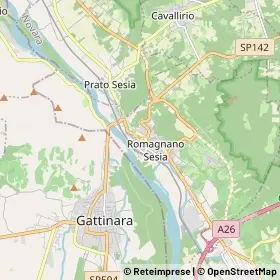 Mappa Romagnano Sesia