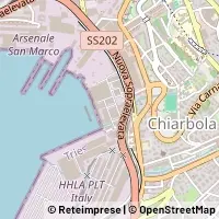 Karte Trieste
