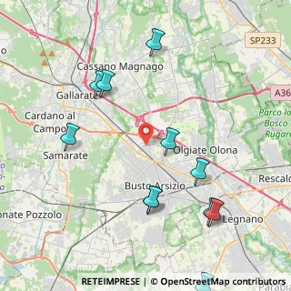 Mappa Piazzale Sant'Anna, 21052 Busto Arsizio VA, Italia (4.81636)