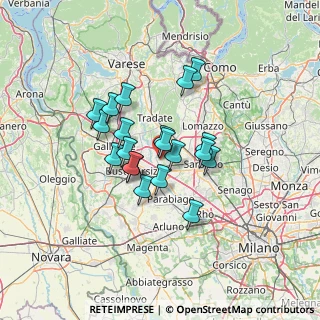 Mappa Via 11 Settembre, 21050 Marnate VA, Italia (9.984)