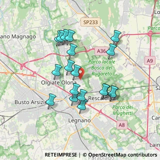 Mappa Via 11 Settembre, 21050 Marnate VA, Italia (3.32737)