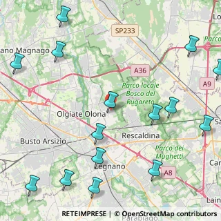 Mappa Via 11 Settembre, 21050 Marnate VA, Italia (6.01133)