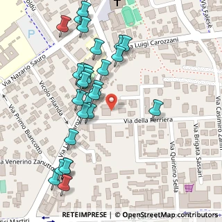 Mappa Via Luigi Carozzani, 30027 San Donà di Piave VE, Italia (0.125)
