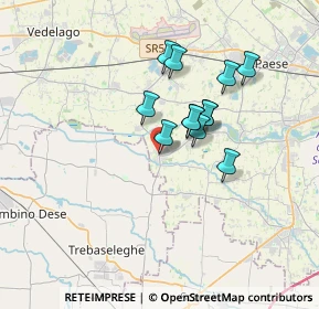 Mappa Via Roma, 31050 Badoere TV, Italia (2.57083)