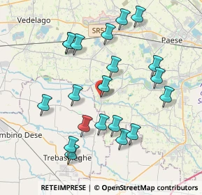 Mappa Via Roma, 31050 Badoere TV, Italia (3.9375)