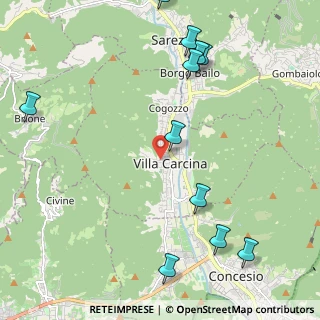 Mappa Via Tito Speri, 25069 Villa Carcina BS, Italia (2.71364)