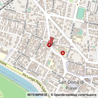 Mappa Via Dante Alighieri, 17, 30027 San Donà di Piave, Venezia (Veneto)