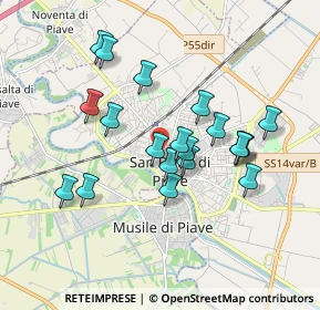 Mappa Via S. Francesco, 30027 San Donà di Piave VE, Italia (1.5955)