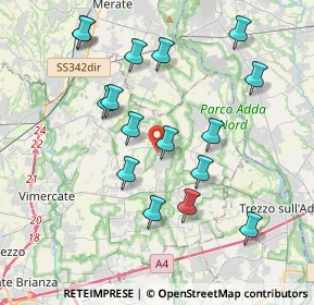 Mappa Via Eugenio Curiel, 20883 Mezzago MB, Italia (3.87)