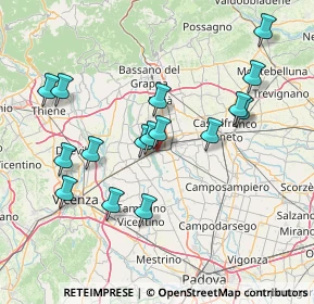 Mappa 35014 Fontaniva PD, Italia (14.97125)