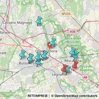 Mappa Via Prospiano, 21050 Marnate VA, Italia (3.89929)