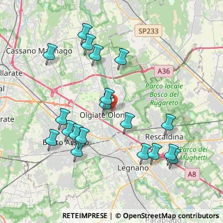 Mappa Via Prospiano, 21050 Marnate VA, Italia (4.22947)