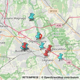 Mappa Via Prospiano, 21050 Marnate VA, Italia (3.86182)