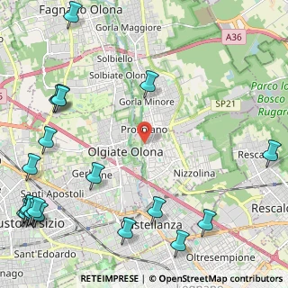 Mappa Via Prospiano, 21050 Marnate VA, Italia (3.4195)